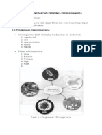 1.0 Mikroorganisma Dan Kesannya Kepada Manusia