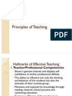 Principles of Teaching