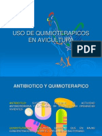 Uso de Quimioterapicos en Avicultura