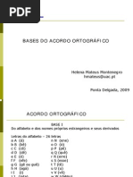 Bases do Acordo Ortográfico