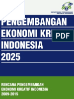 Buku 3 Rencana Pengembangan Ekonomi Kreatif Indonesia 2009-2015