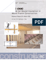 (Architecture Ebook) Guide For Sound Insulation in Wood Frame Construction - NRC