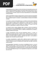 Concepto de Emprendimiento y Emprendedor