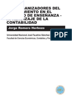 Los Organizadores Del Conocimiento en El Proceso de Enseñanza - Aprendizaje de La Contabilidad