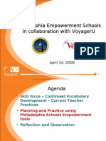 Philadelphia Empowerment Schools in Collaboration With Voyageru