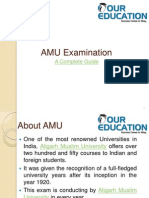 AMU Examination: A Complete Guide