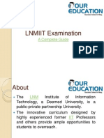 LNMIIT Examination: A Complete Guide