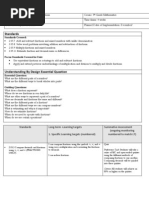 5th - Unit 4 Plan - Fractions