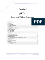 Tutorial 6: Tools For CFD Post Processing