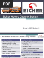 Eicher Motors Chanel Design