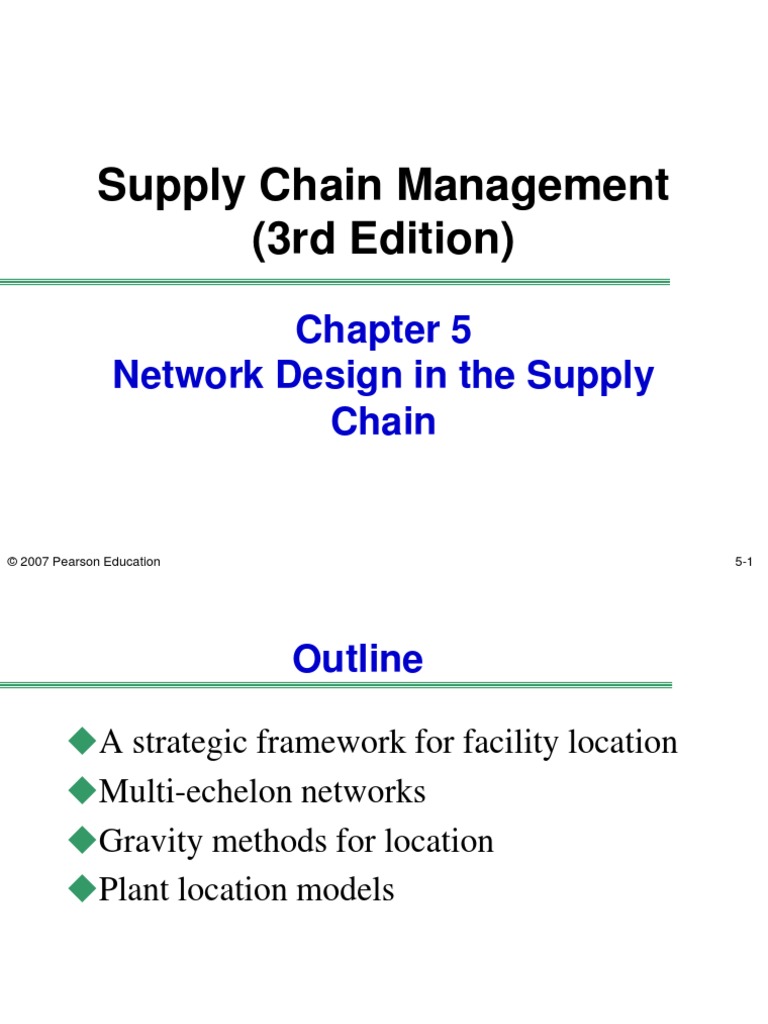 Supply Chain Management (3rd Edition) | PDF | Strategic Management ...