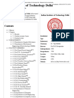 Indian Institute of Technology Delhi - Wikipedia, The Free Encyclopedia PDF