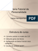 Bateria Fatorial de Personalidade