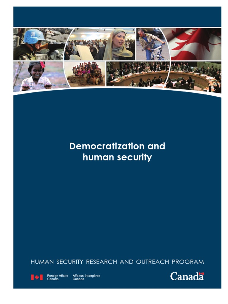 Democratization and Human Security | PDF | Human Security | Peacebuilding