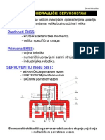 Elektrohidraulički Servosustavi: - Krute Karakteristike Momenta - Velika Specifična Snaga