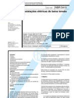 ABNT NBR 5410 - Instalações elétricas de baixa tensão