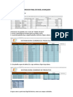 Exercicio Final de Excel Avançado