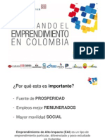 7V Estudio Escalando El Emprendimiento en Colombia