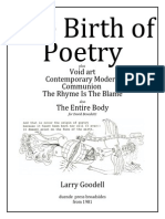 1981 the Birth of Poetry & 5 Broadsides