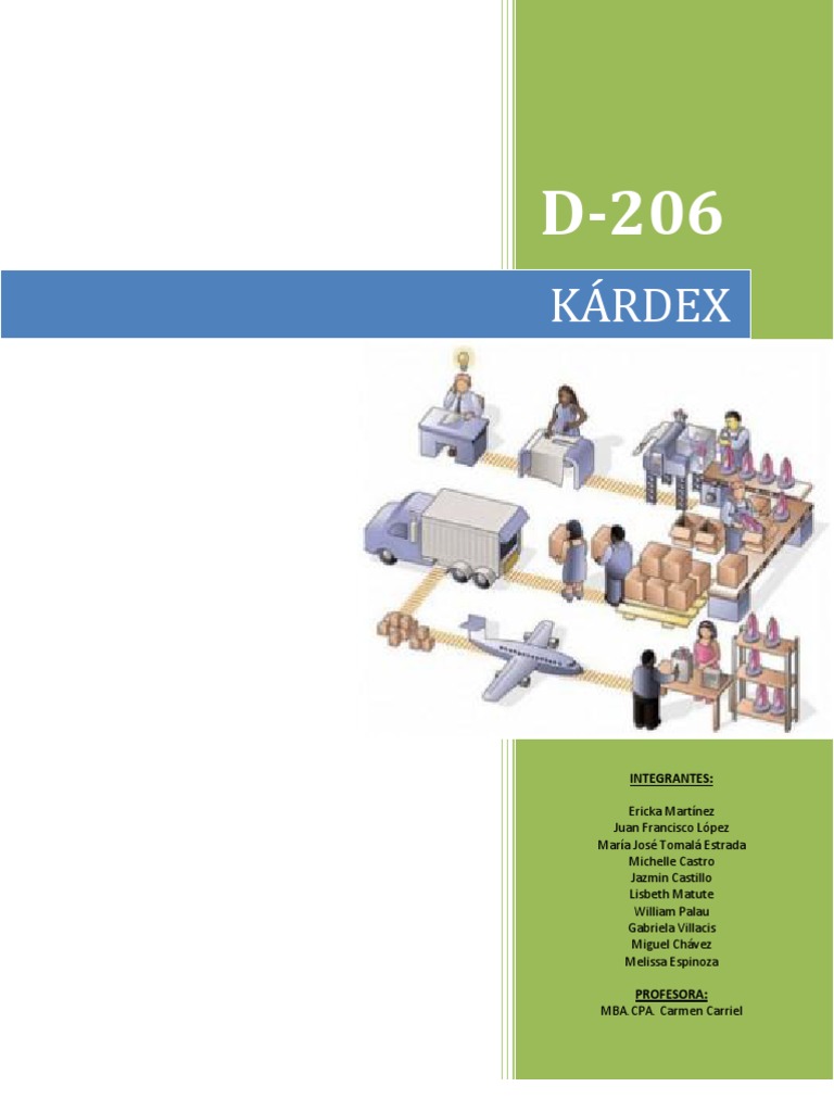 Tarjeta Kardex: Control de Inventarios | PDF | Inventario | Contabilidad