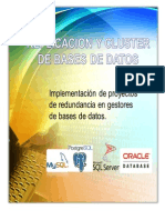 Replicacion y Cluster de Bases de Datos