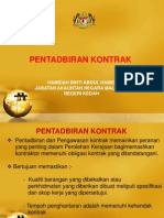 Pentadbiran Kontrak