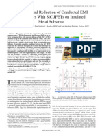 (SiC-En-2013-3) Modeling and Reduction of Conducted EMI of Inverters With SiC JFETs On Insulated Metal Substrate