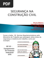 SEGURANÇA NA CONSTRUÇÃO CIVIL