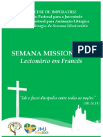 LECIONÁRIO EM FRANCÊS Semana Missionária PDF