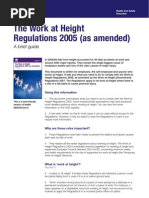 Download Work at Height Regulations by HealthSafety SN15258015 doc pdf