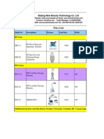 price list 2012.12.15