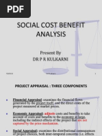 Social Cost Benefit Analysis - PPT 2009