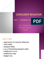 Consumer Behavior Approaches Consumer Equilibrium