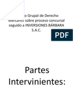 Trabajo Grupal de Derecho Mercantil Sobre Proceso Concursal