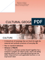 Cultural Geography