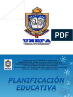 Planificación UNEFA 2-2012