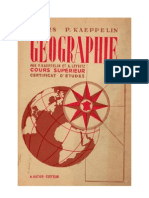 Géographie Cours Supérieur Certificat D'etudes Kaeppelin-Leyritz