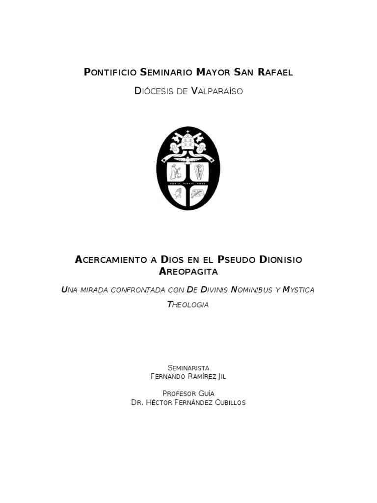 Neoplatonismo y Cristianismo en Dionisio PDF