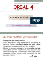 KEMAHIRAN ASERTIF