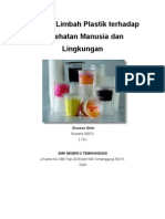 Dampak Limbah Plastik Terhadap Kesehatan Dan Lingkungan