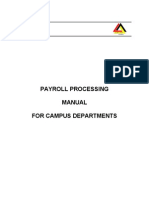 PS PayrollL Procedures Training-Depts