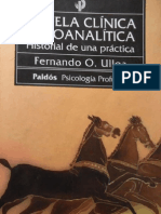 Ulloa, f. Novela Clinica Psicoanalitica - Historial de Una Practica