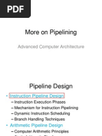 More On Pipelining