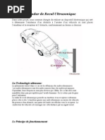 Download Radar de Recul Ultrasonique by haithemo SN15263429 doc pdf