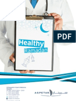 Aspetar Healthy Ramadan campaign