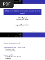 Discrete Memoryless Channel and Its Capacity Tutorial