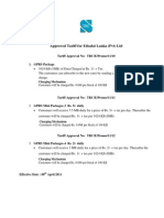 GPRS Tariff Plans