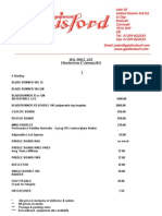 Price List 2013 Gaisford Surf V1.2