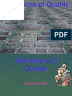 Definitions of Quality