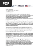 Open Letter To Speaker Boehner On Immigration Reform